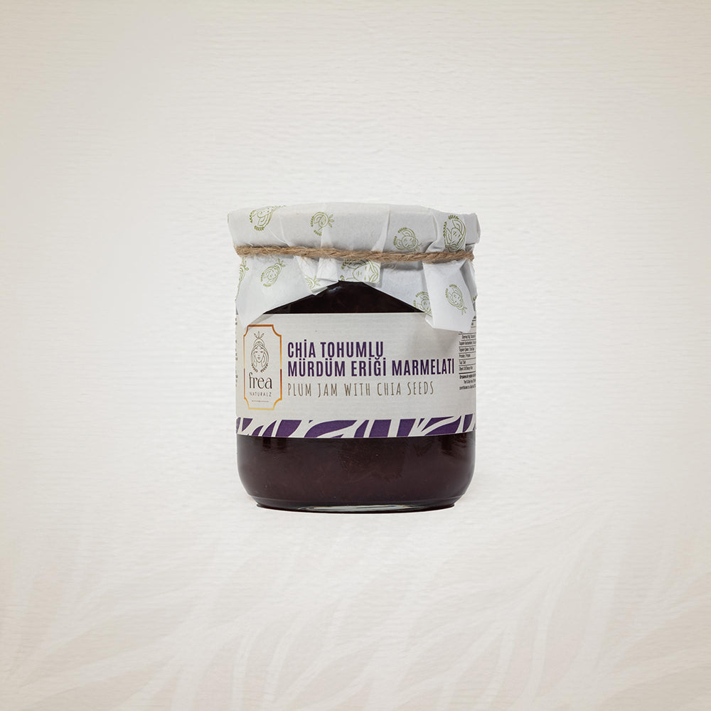 Plum Marmalade with Chia Seeds